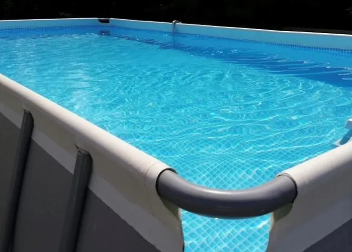 Sea Horizon With A Pool